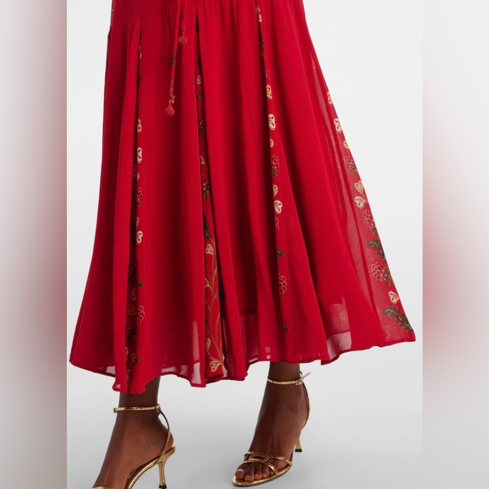 FARM Rio Berry Garden Long Sleeve Dress - Picture 8 of 13